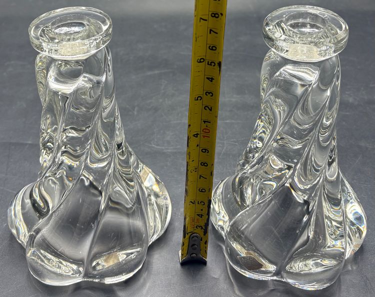 CRYSTAL CANDLESTICKS