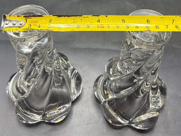 CRYSTAL CANDLESTICKS