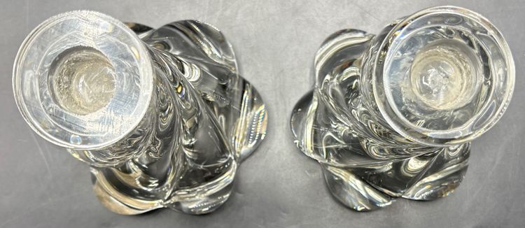 CRYSTAL CANDLESTICKS