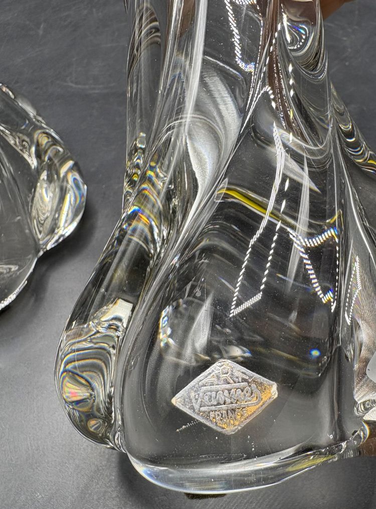 CRYSTAL CANDLESTICKS