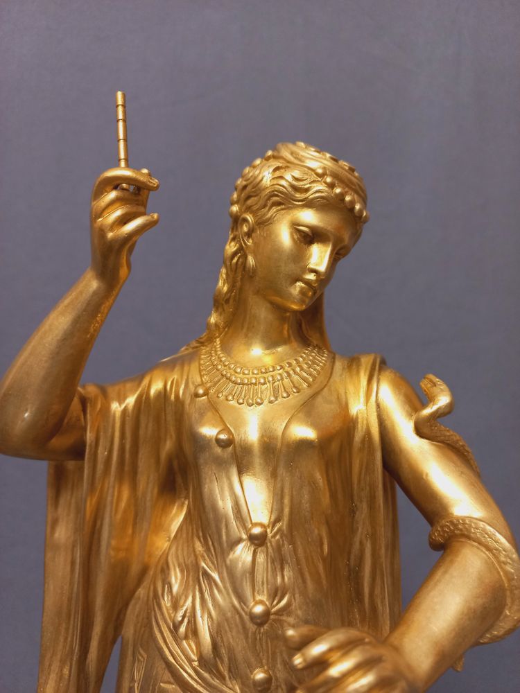 Scultura di Cleopatra in ormolu, fine XIX secolo