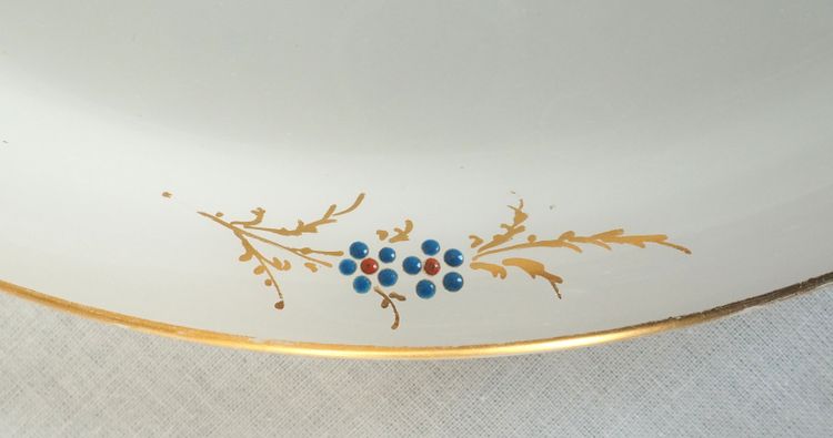 Baccarat - gilded and enameled opaline night service, Napoleon III period, circa 1860