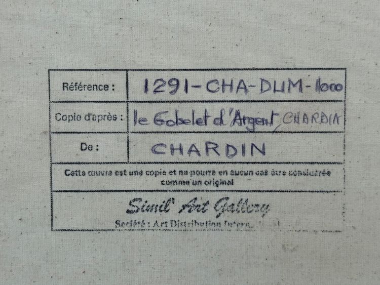 Riproduzione di Chardin
