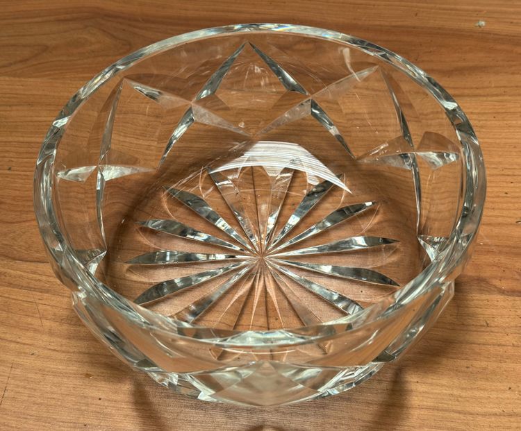 Crystal dish