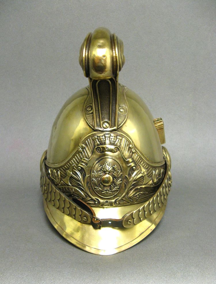 Casque De Sapeur Pompier De La Ville De Fay Mle 1855/72.