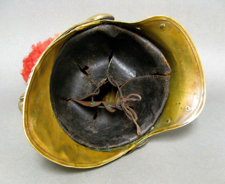 Casque De Sapeur Pompier De La Ville De Fay Mle 1855/72.