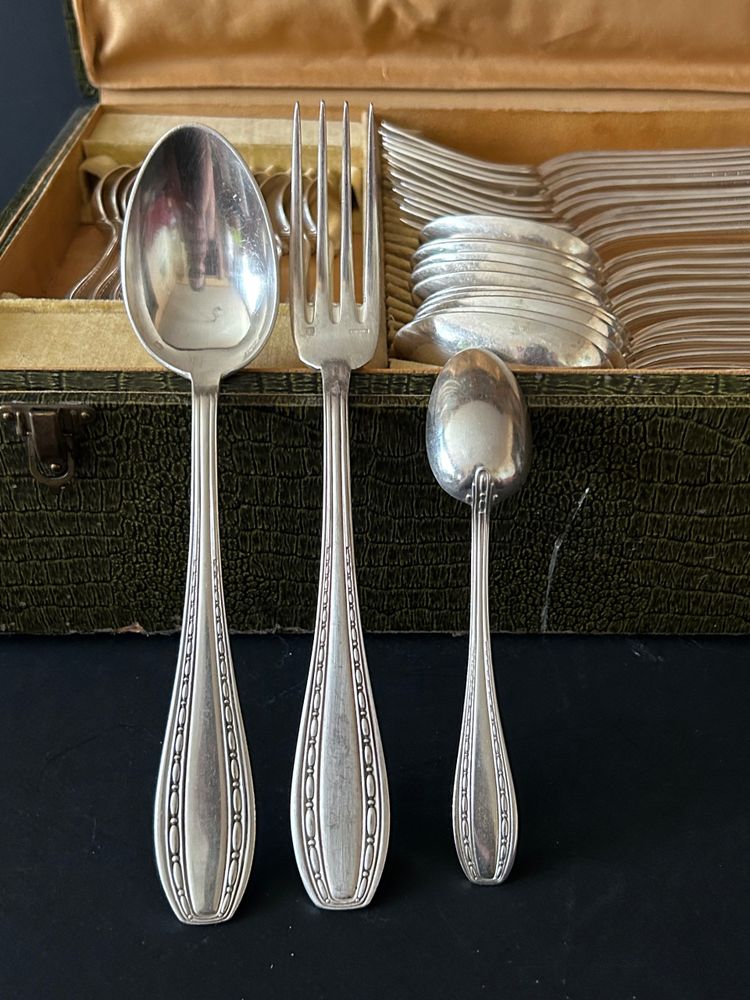 Cutlery set - Ercuis modèle Tolède - Métal argenté