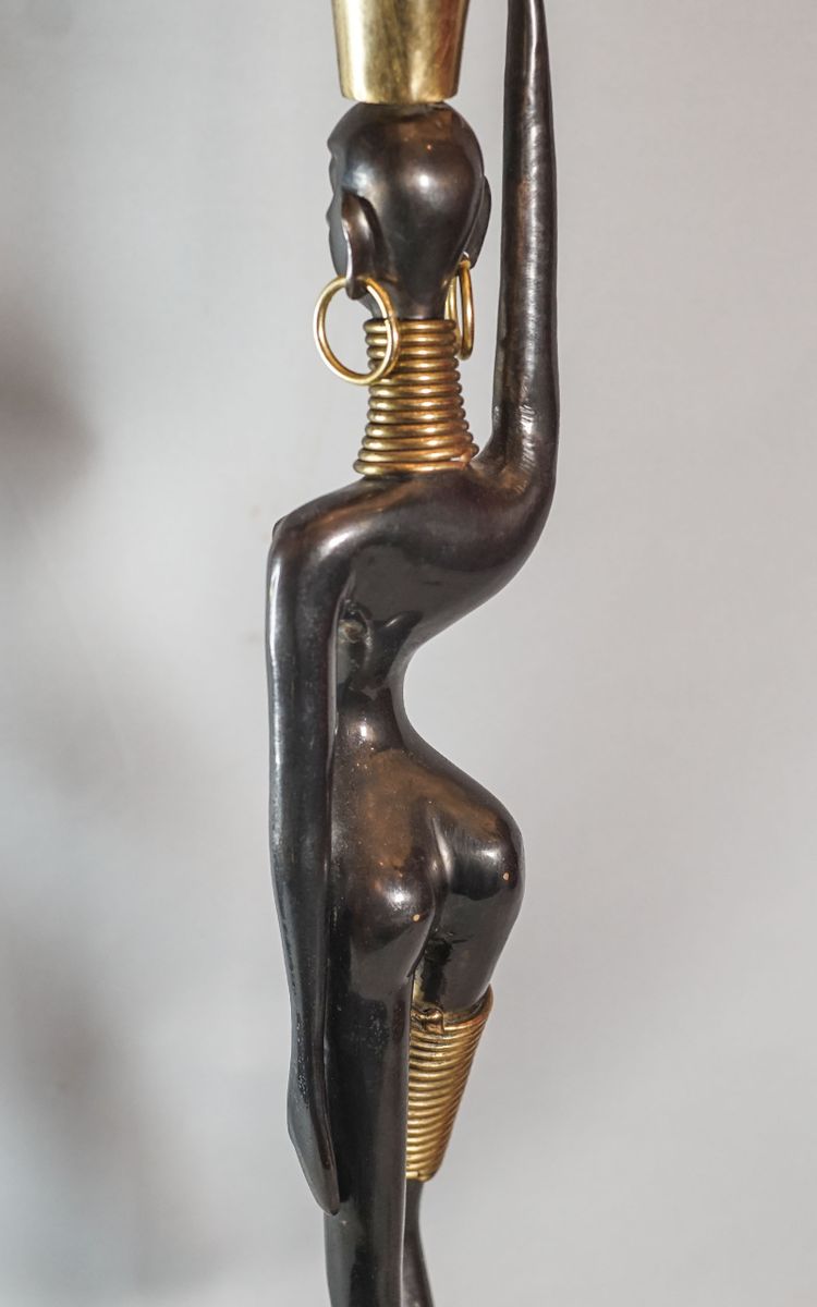 Karl HAGENAUER (1898 - 1956), After, Porteuse d'eau bronze