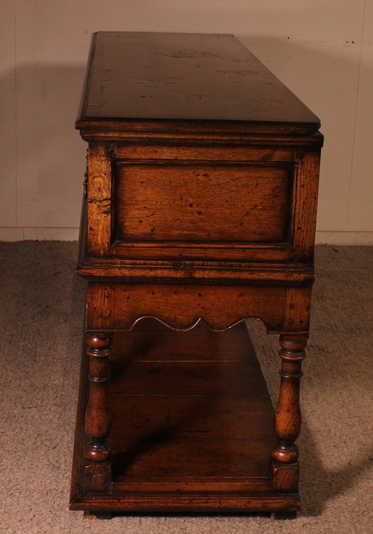 englische Konsole dit dresser Eichenbasis