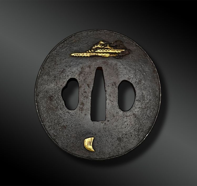 TSUBA No Maru Gata - Giappone - Periodo Edo (1603-1868)