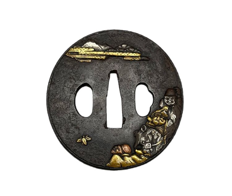 TSUBA No Maru Gata - Giappone - Periodo Edo (1603-1868)