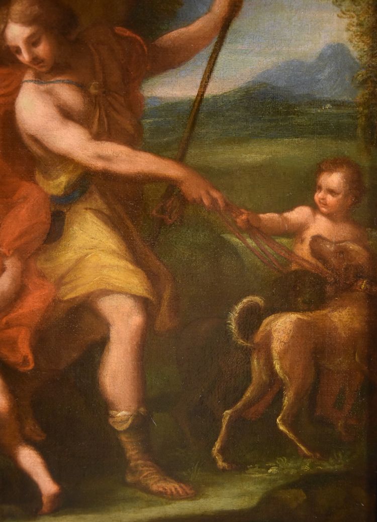 Giuseppe Bartolomeo Chiari (Rome 1654–1727), Venus With Adonis And Cupid