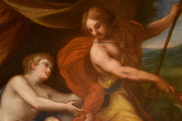 Giuseppe Bartolomeo Chiari (Rome 1654–1727), Venus With Adonis And Cupid