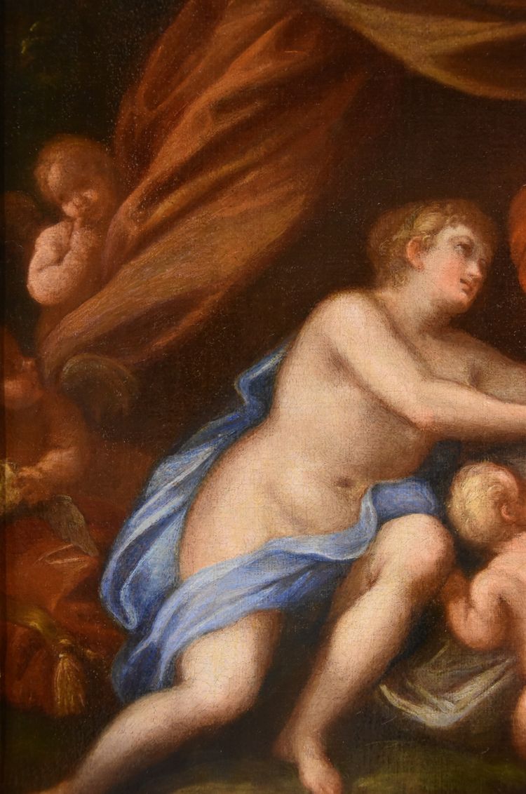 Giuseppe Bartolomeo Chiari (Rome 1654–1727), Venus With Adonis And Cupid