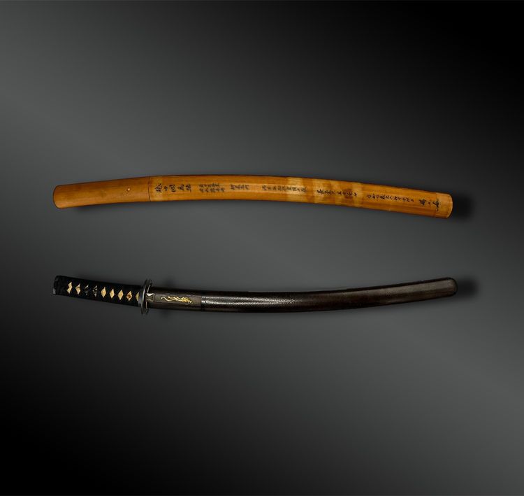 SABRE called Wakizashi, in shirasaya - Japan - Ōan period (1368-1375)