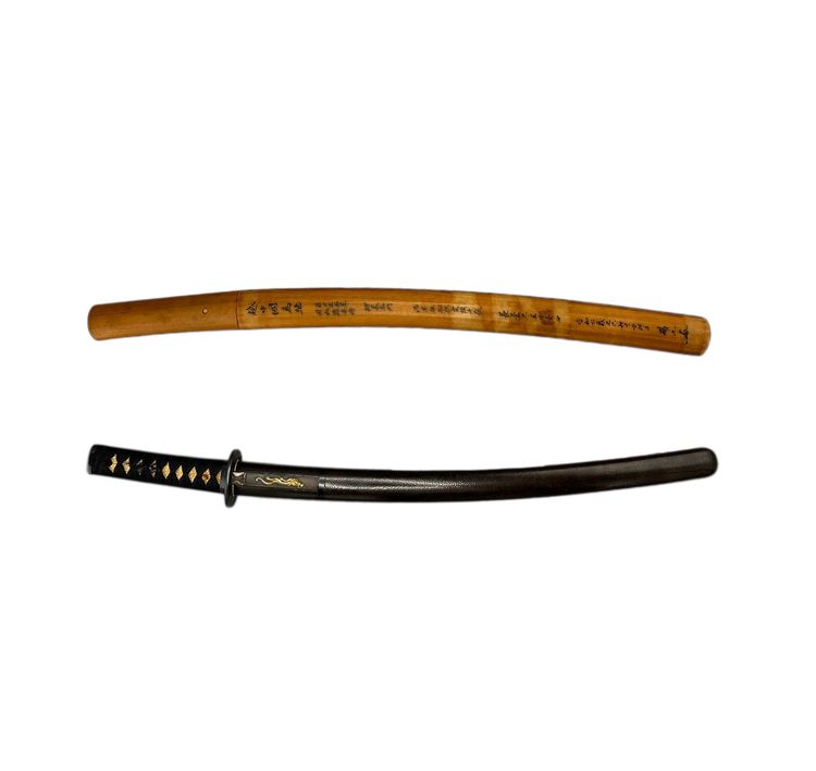 SABRE chiamato Wakizashi, in shirasaya - Giappone - Periodo Ōan (1368-1375)