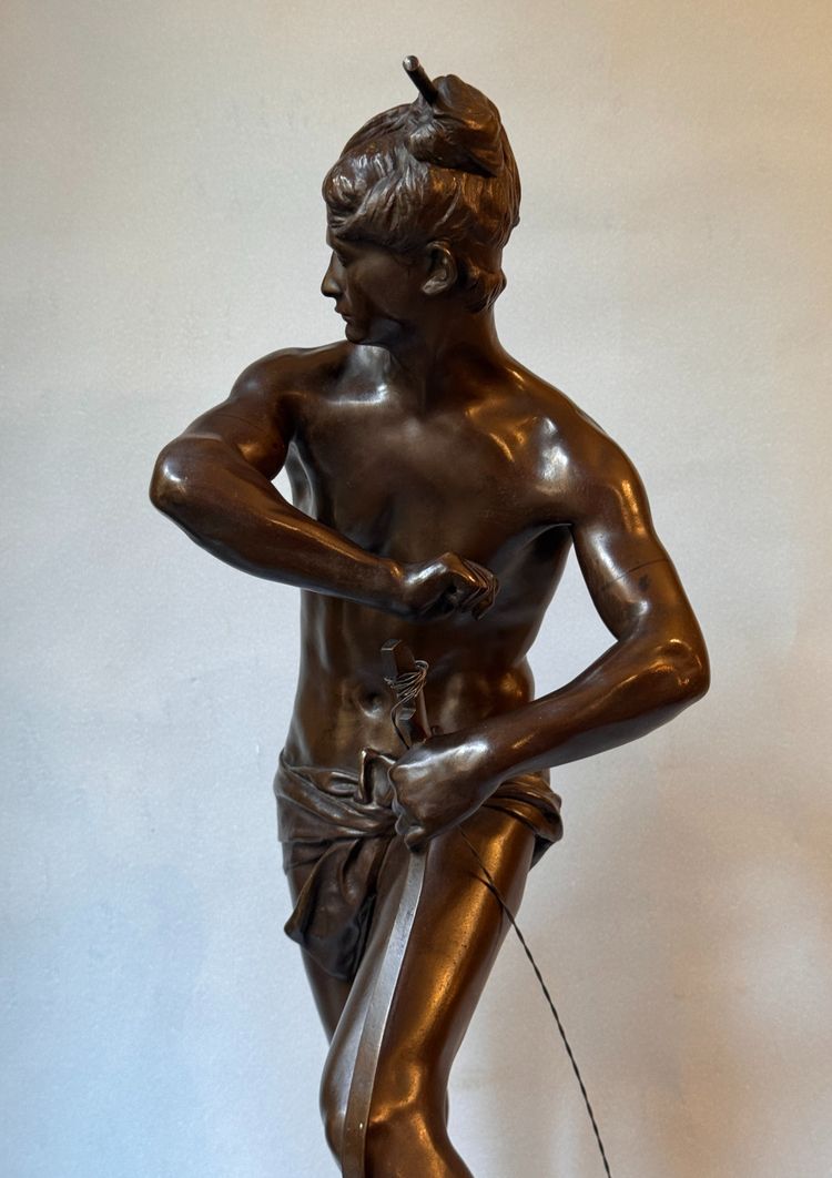 Scultura in bronzo "Sarpedon" Henri Peinte - Siot Decauville H 63