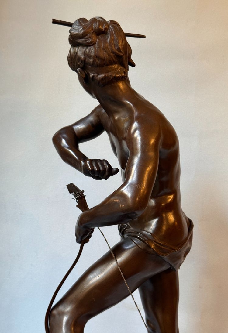 Scultura in bronzo "Sarpedon" Henri Peinte - Siot Decauville H 63