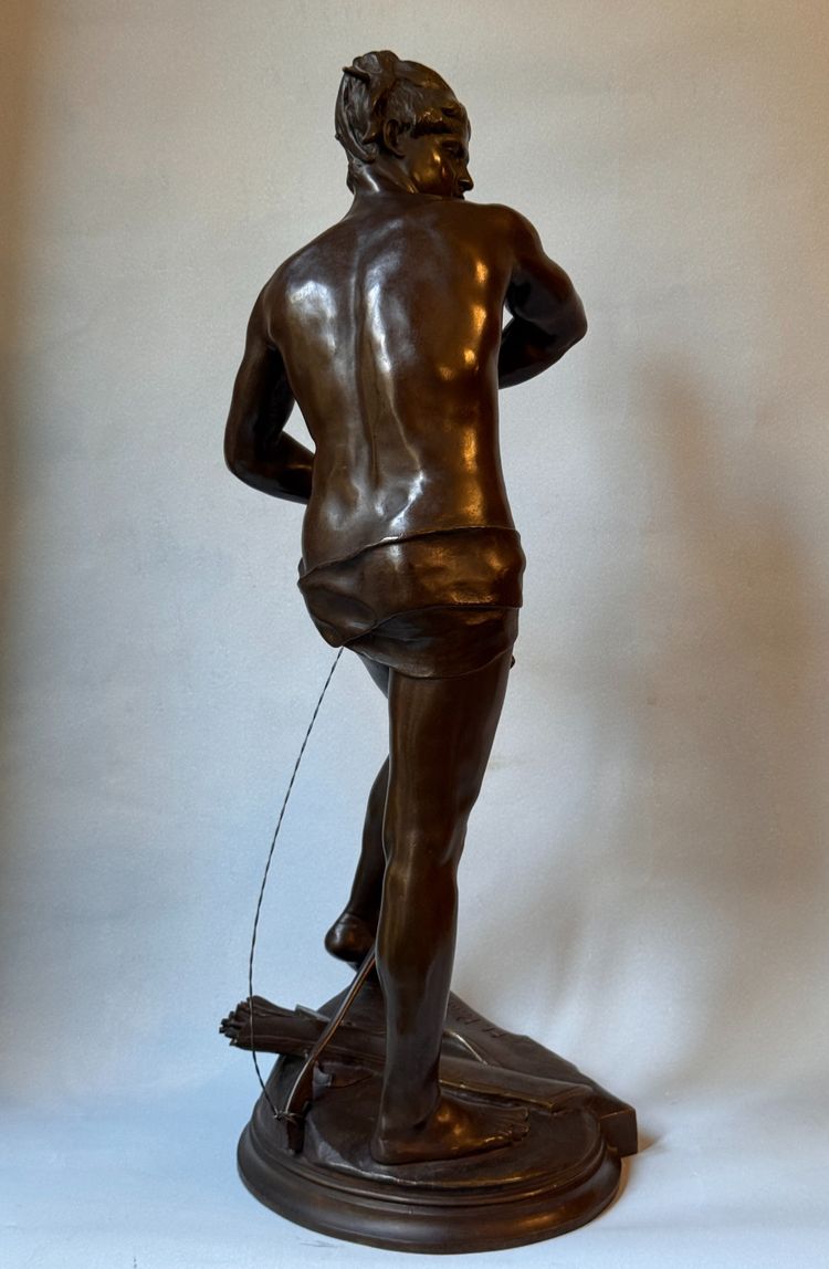 Scultura in bronzo "Sarpedon" Henri Peinte - Siot Decauville H 63