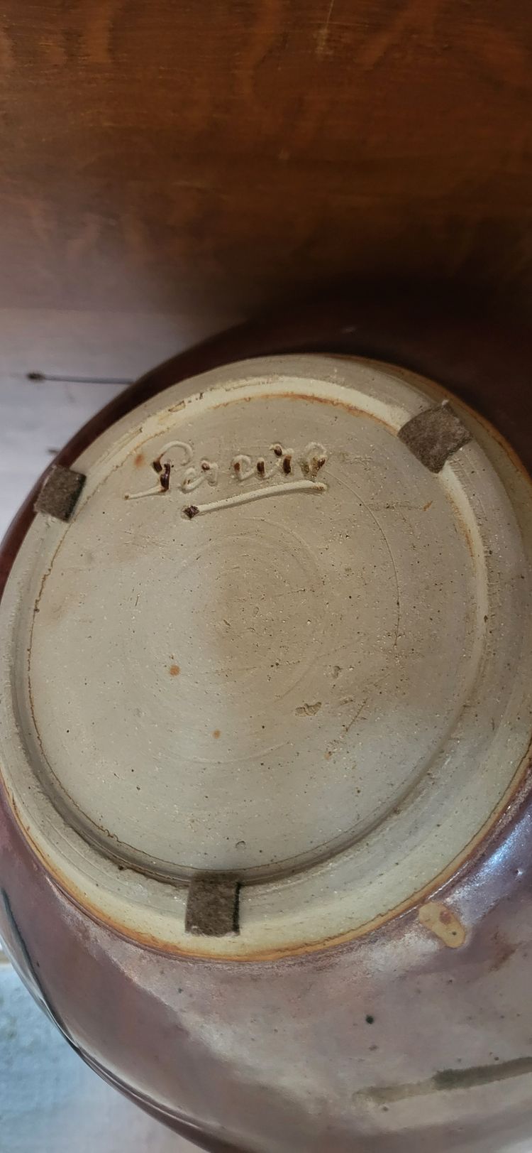 Francisco Pereira (1948-2023) stoneware vase / Puisaye