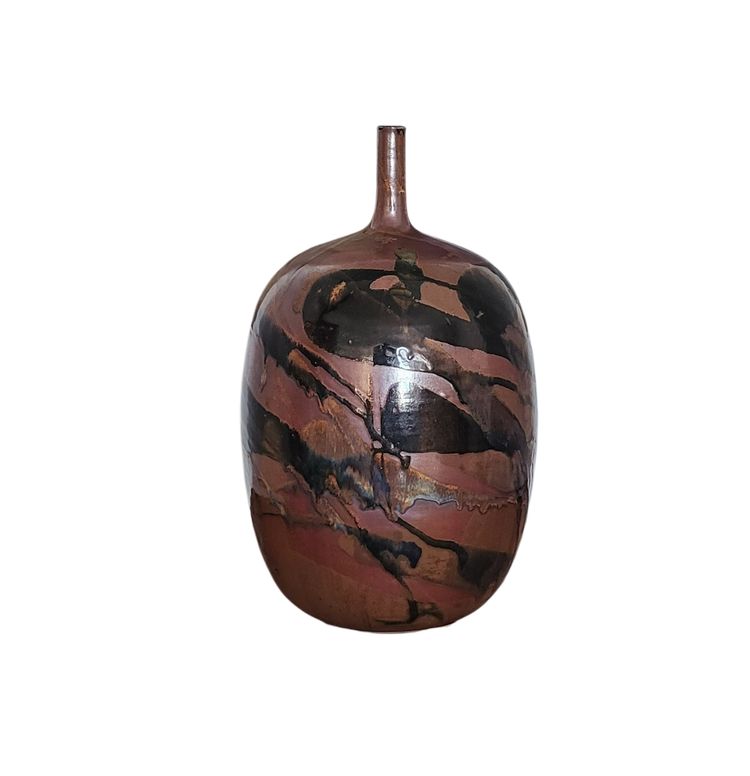 Francisco Pereira (1948-2023) stoneware vase / Puisaye