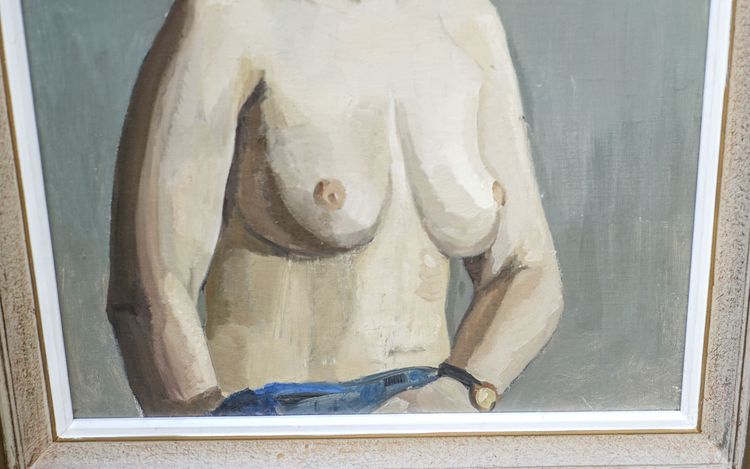 GÉRY-GALY Margueritte, 1890-1980, Busto nudo, Olio su tela