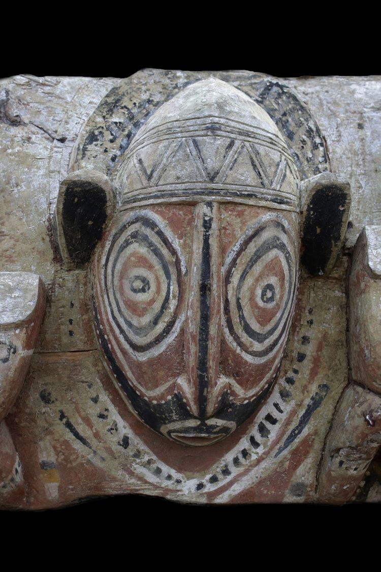 Architrave di Abelam, Arte tribale, Arte oceaniana, Oceania, scultura monumentale, Arte primitiva, 505 cm