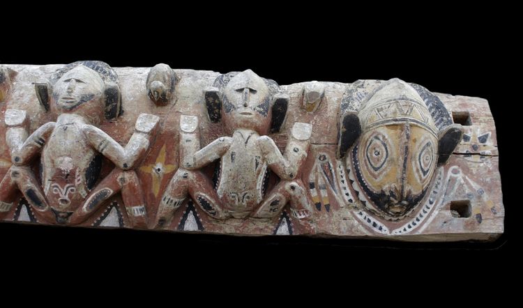 Architrave di Abelam, Arte tribale, Arte oceaniana, Oceania, scultura monumentale, Arte primitiva, 505 cm