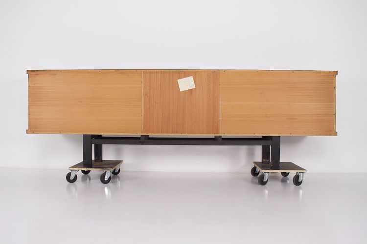 Brutalistisches Enfilade Sideboard Schwarz