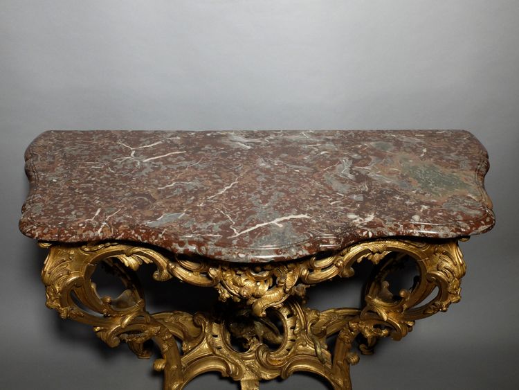 Louis XV dragon console table
