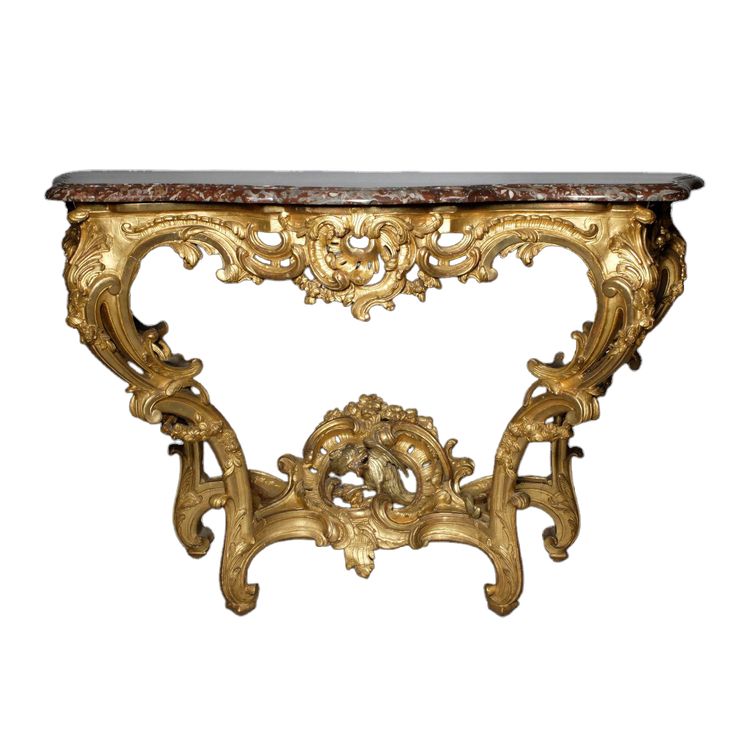 Louis XV dragon console table