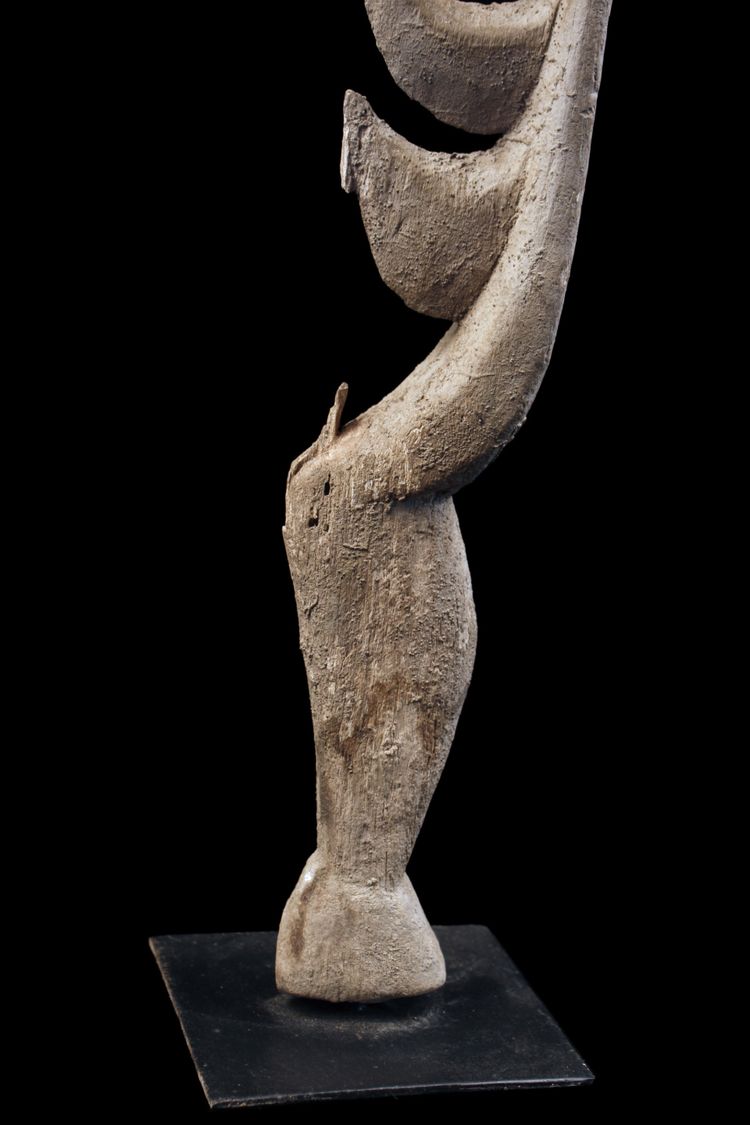 Figura di culto Yipwon, scultura, arte tribale, Papua Nuova Guinea, arte dell'Oceania, 89 cm