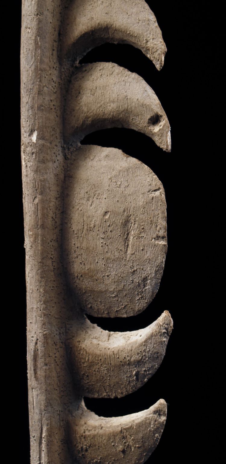 Figura di culto Yipwon, scultura, arte tribale, Papua Nuova Guinea, arte dell'Oceania, 89 cm