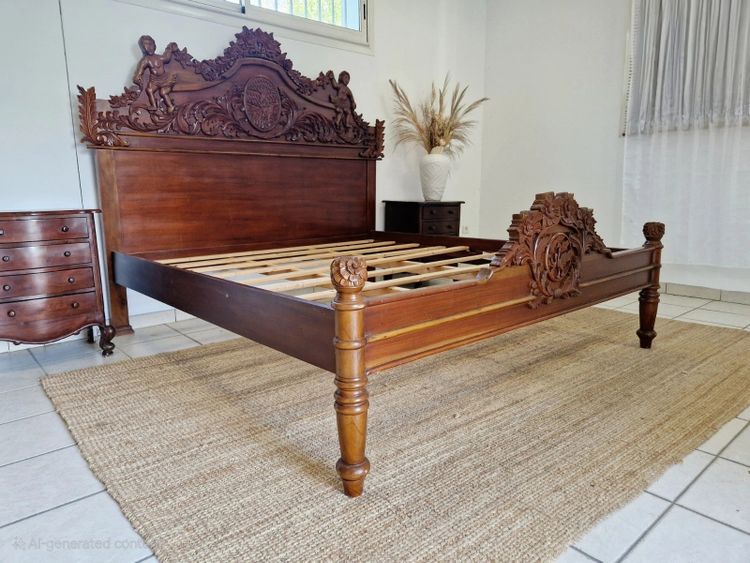 Lampada di stile rinascimentale super king size e armoires