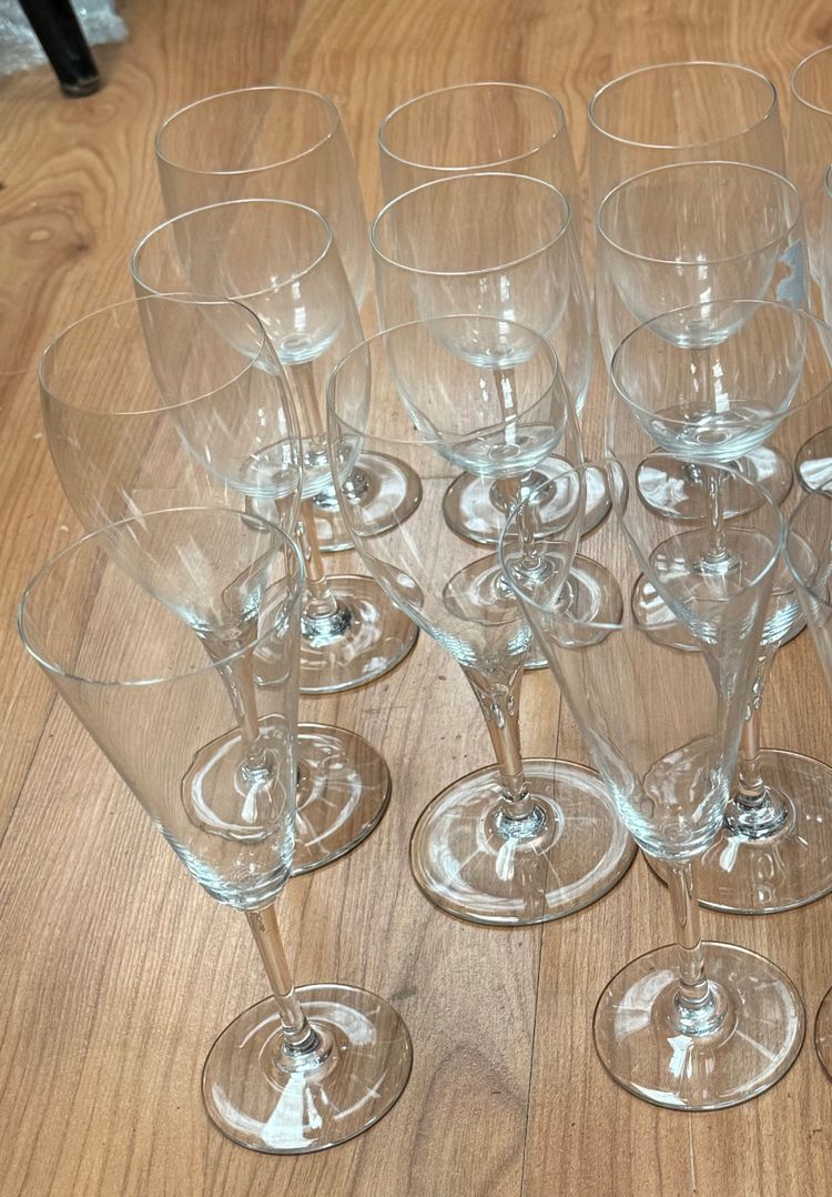 Baccarat glasses