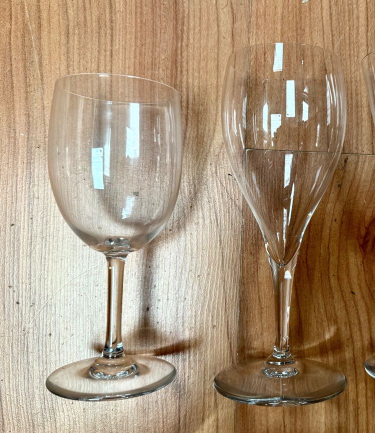 Baccarat glasses