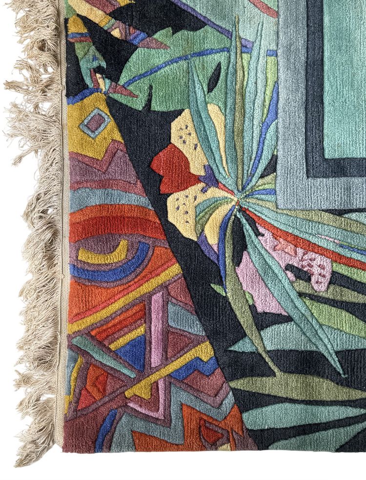 Tapis vintage conçu par Nini Ferrucci pour YSSIMA, des années 1990  