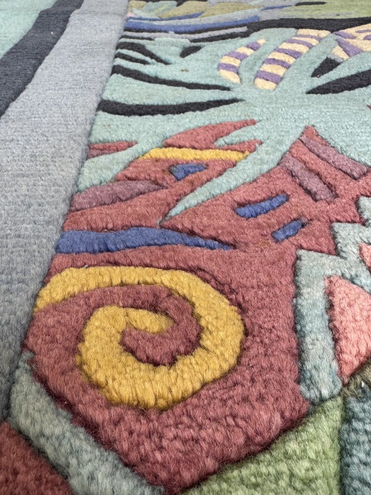 Tapis vintage conçu par Nini Ferrucci pour YSSIMA, des années 1990  