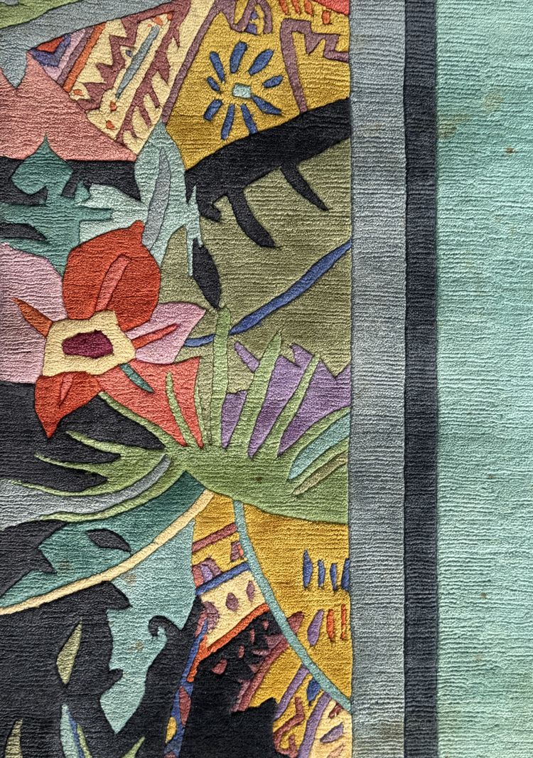 Tapis vintage conçu par Nini Ferrucci pour YSSIMA, des années 1990  