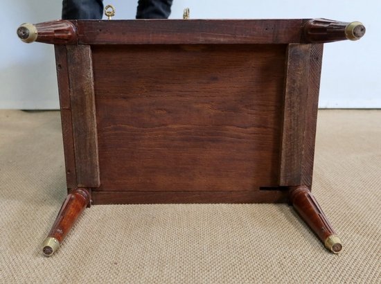  Piccolo chiffonnier in mogano, stile Luigi XVI - Fine XIX secolo