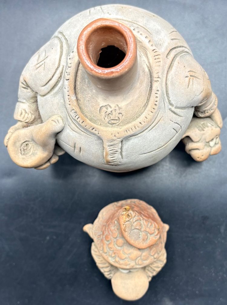 BOTTIGLIA DI TERRACOTTA