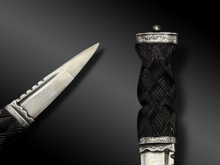 COUTEAU appelé Sgian Dubh - Écosse - Début du XXème siècle