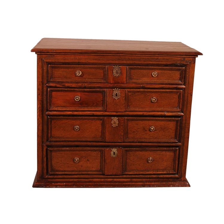 commode anglaise en chêne début 18° siècle