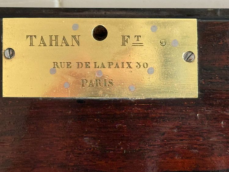 BOULLE MARQUETRY STAMPED WITH "TAHAN FRÈRES a PARIS" NAPOLÉON III