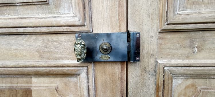 2 Porte doppie antiche Haussmann 100% rovere Aspetto di alta qualità