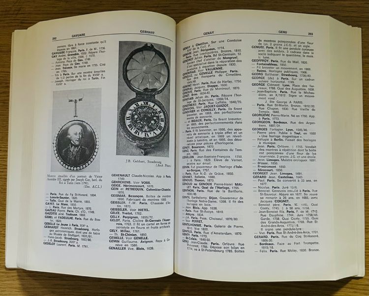 Dictionary of French watchmakers