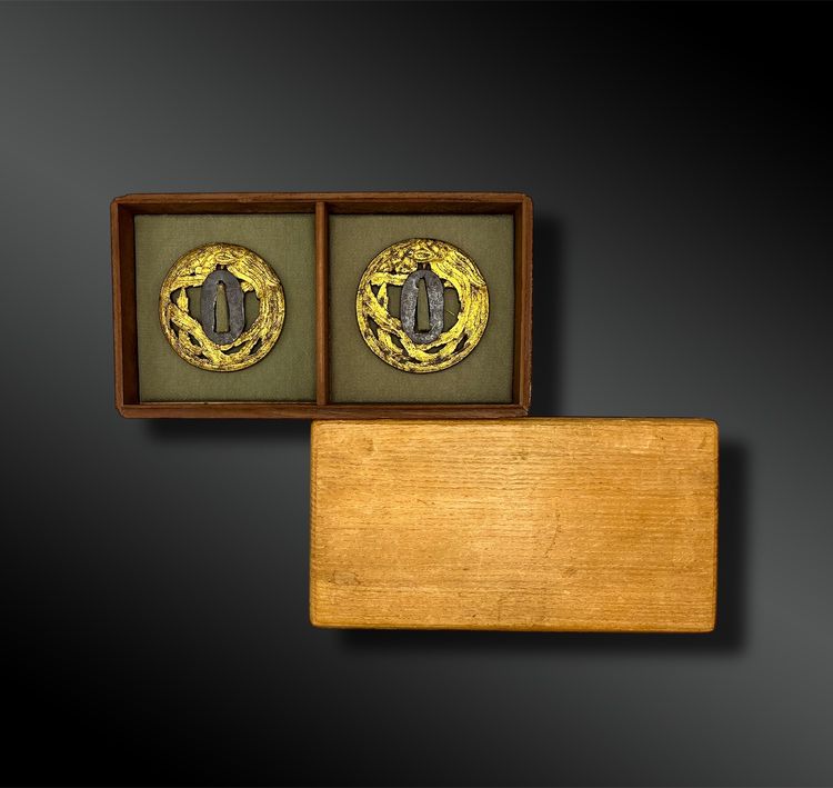 Set of TSUBA for daisho - Japan - Edo period (1603-1868)