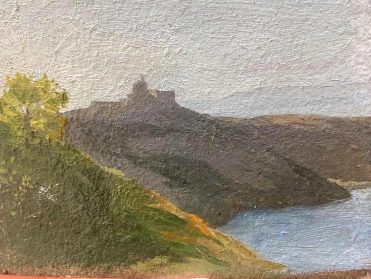 Tableau - École Bretonne - Falaises en Bretagne