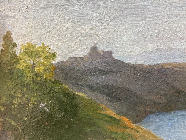 Tableau - École Bretonne - Falaises en Bretagne