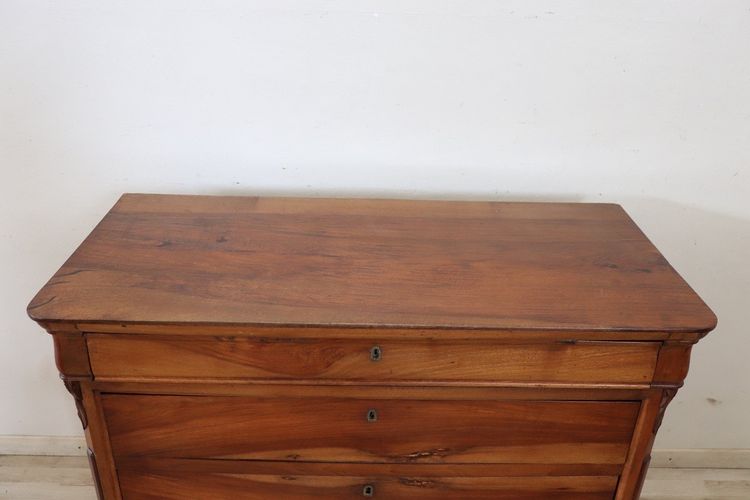 commode ancienne en noyer